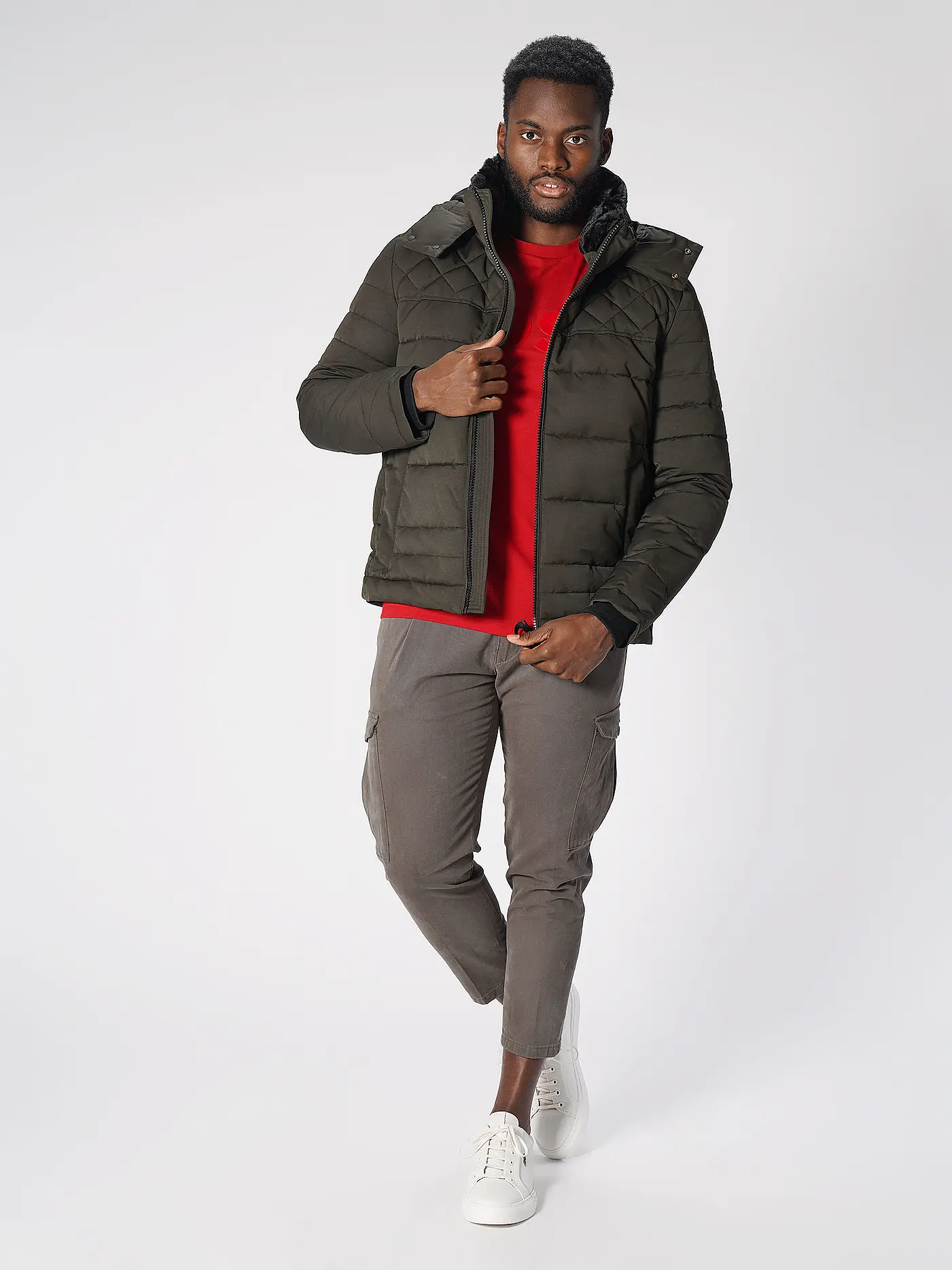BOSS | T-Shirt MOUNTAIN TIBURT 308 | rot